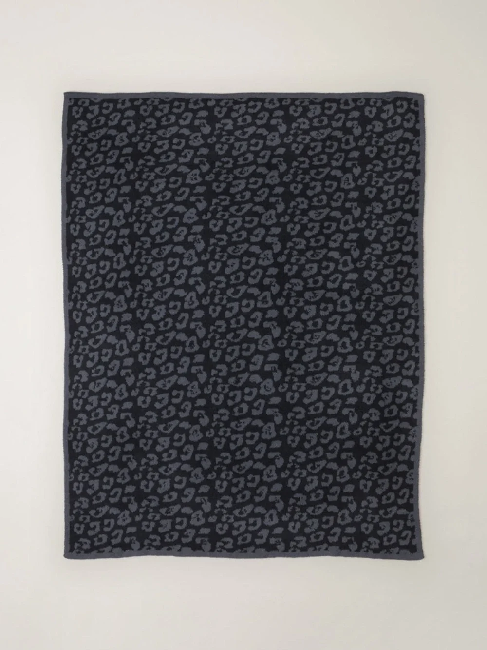 Barefoot Dreams CozyChic Barefoot in the Wild Throw - Graphite / Carbon